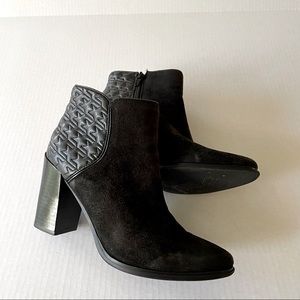 Nine West Black Warning Ankle Booties